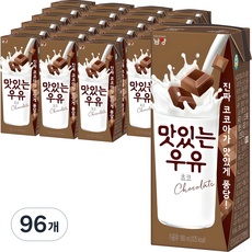 맛있는우유GT 초코, 180ml, 96개