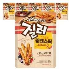Sempio 膳府 明太魚乾條 瘋狂香辣口味, 25g, 6個