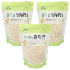 유아용 오가닉스토리 유기농 쌀튀밥, 3개, 80g