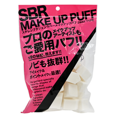 ISHIHARA 石原商店 職人專用粉撲 25入 五角型, 細緻上妝 平面服貼好推妝, 1包