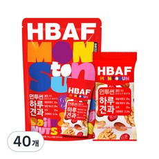 HBAF 바프 먼투썬 하루견과 레드, 200g, 4개