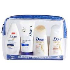 Dove 多芬 旅行組 (洗面乳+沐浴乳+洗髮乳+潤髮乳), 1組