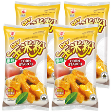 日正食品 玉米粉, 優質嚴選, 非基因改造, 500g, 4包