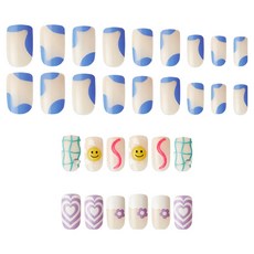 DASHING DIVA Magic Press系列 凝膠美甲貼 Love Sick 30片入, 1盒