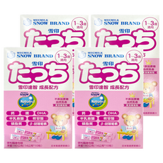 SNOW 雪印 達智成長配方, 日本原裝進口，DHA成分助力學習，提升專注力，1-3歲適用, 10包, 4盒