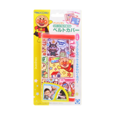 PiNOCCHiO ANPANMAN 麵包超人 多功能安全帶套, 2件組, 尺寸約21.5x16CM, 1個