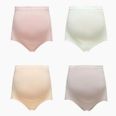 라티아 3D 심리스 하이웨스트 임산부 팬티 4종 세트 티아 3D 심리스 하이웨스트 임산부 팬티 4종 세트