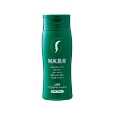 Sastty 利尻昆布 白髮專用 染髮護髮乳, 94%植物成分, 無PPD/矽靈/二胺, 日本製造, 淡棕色, 200g, 1瓶