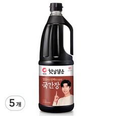 햇살담은 국간장, 1.7L, 5개