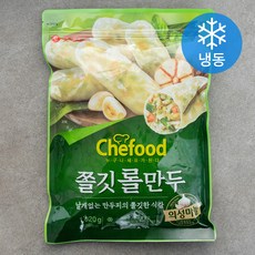쉐푸드 의성마늘 쫄깃롤만두 (냉동), 1020g, 1개