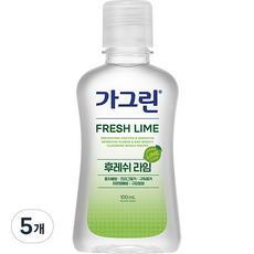 가그린 후레쉬라임, 100ml, 5개