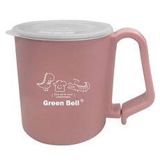 Green Bell 綠貝 兒童抗菌不鏽鋼杯 304抗菌不鏽鋼, 粉色, 210ml, 1個