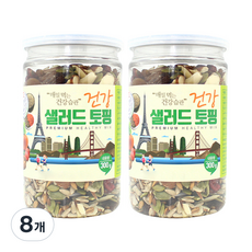 건강 샐러드 토핑 혼합견과, 300g, 8개