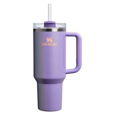 스탠리 퀜처 H2.0 플로우 스테이트 텀블러, 페리윙클쉬머, 1.18L, 1개 페리 윙클 쉬머, 1.18L, 1개