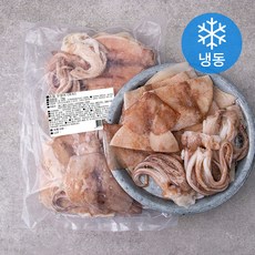 파지 손질 오징어 (냉동), 1kg, 1팩