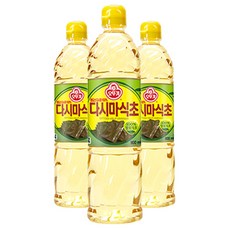 오뚜기 다시마식초, 900ml, 3개