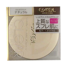 日本EXCEL 光感透亮蜜粉 01自然裸膚 N 20g, 01自然裸膚N, 1個