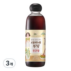 샘표 새미네부엌 진간장, 830ml, 3개