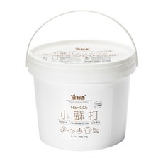 室翲香 小蘇打粉, 天然礦物質成分，安全無毒，環保不刺激，食品用洗潔劑，2公斤裝, 2kg, 1桶
