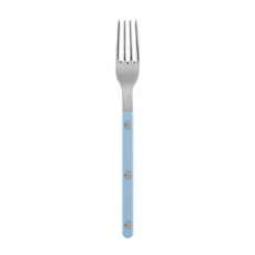 SABRE PARIS BISTROT復古酒館鈕扣亮面系列 蛋糕點心叉 16cm, 粉彩藍, 1支