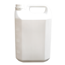 百貨King 方形分裝桶, 4L 1入4組, HDPE環保2號瓶, 4個