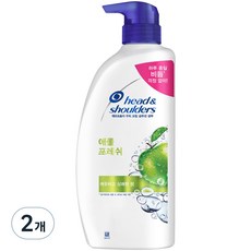 헤드앤숄더 애플 프레쉬 샴푸 사과향, 850ml, 2개