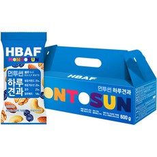 HBAF 먼투썬 하루견과 기프트세트 블루, 600g, 1세트