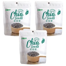 義美生機 奇亞籽, 富含Omega-3和膳食纖維, 促進腸道蠕動, 百搭吃法, 250g, 3包