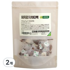 자연지인 돼지감자차 삼각티백 전통차, 1g, 100개입, 2개