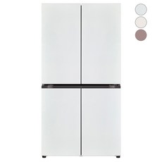 [색상선택형] LG전자 디오스 오브제컬렉션 4도어 냉장고 870L 방문설치, T873MWW012
