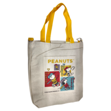 PEANUTS 史努比 二用提袋 附背帶可斜背, 棒球, 1個