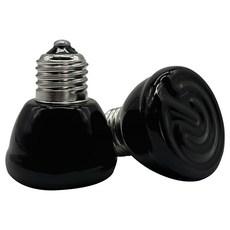 노모이펫 파충류 콘타입 미니 세라믹 히팅램프 40W ND-13, 혼합색상, 2개