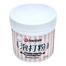 EverStyle 柏泰 泡打粉，100g，適用於各式烘焙, 1罐