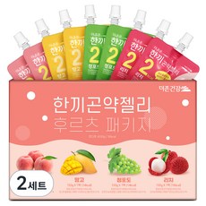 더존건강 한끼곤약젤리 4종 세트 28개입, 4.2mg, 2세트