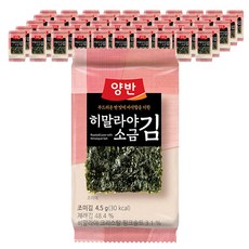 양반 히말라야 소금 김, 4.5g, 96개