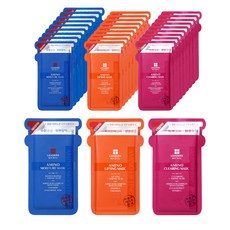 LEADERS 麗得姿 Mediu氨基酸水潤彈力光澤面膜組 30片入, 1組