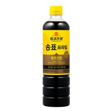 몽고간장 송표프라임 양조간장, 900ml, 1개