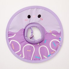 랜보어 반려동물 도넛 넥카라, 퍼플, 1개