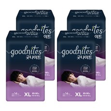 goodnites 褲型尿布 幼兒用, 特大號 (XL), 56張