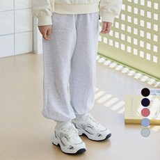 올리반 아동용 심플 와이드 조거 팬츠