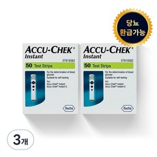 아큐첵 인스턴트 혈당측정 검사지, 50개입, 6개