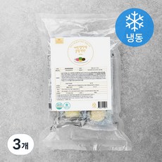 네추럴킹덤 혼합경단 (냉동), 500g, 3개