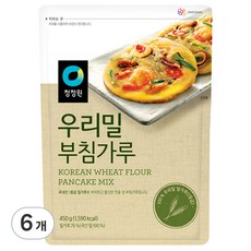 [청정원]우리밀 부침가루, 450g, 6개