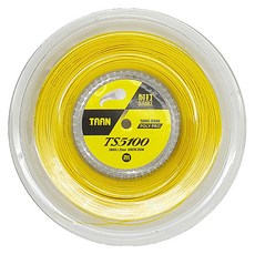 TAAN 泰昂 網球聚酯線 TS5100, 1捲, 黃色