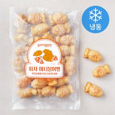 곰곰 피자 미니붕어빵 (냉동), 25g, 24개입, 1개