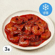 최인선 셰프의 함초품은 양념 깐새우장 (냉동), 350g, 3통