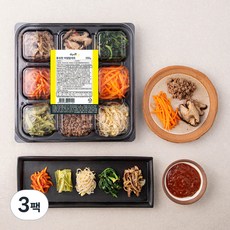 남도애꽃 풍성한 비빔밥세트, 350g, 3팩