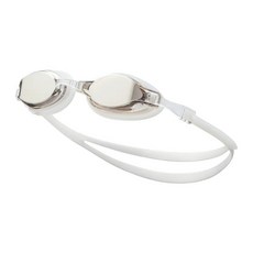 NIKE 耐吉 CHROME 訓練型鏡面泳鏡 NESSD125, 銀灰, 1個