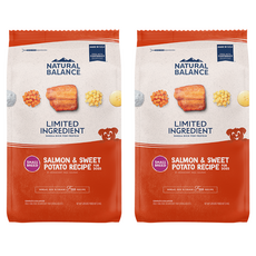 내추럴발란스 어덜트 강아지 LI 그레인프리 건식사료, 연어+고구마, 2.4kg, 2개 연어, 2.4kg, 2개