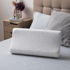 Fulux 弗洛克 classic感溫記憶枕，尺寸60x33x11公分，台灣製, 11cm, 曲線型 H8, 1個